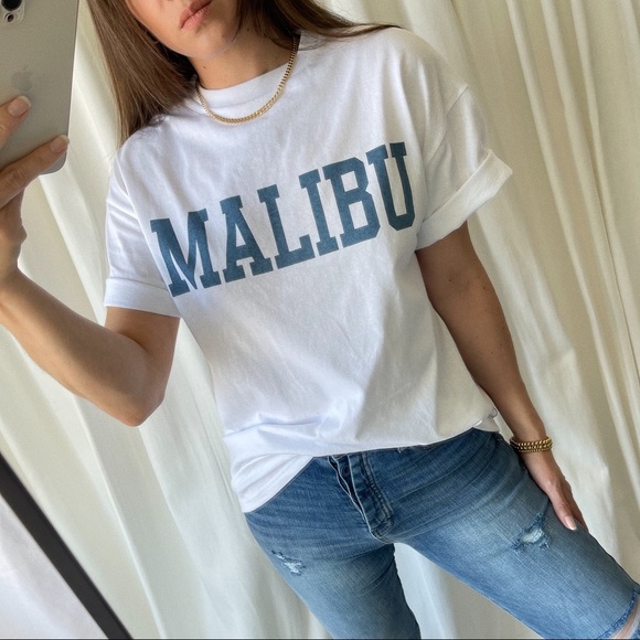 THE MALIBU TEE — White - Picture 10 of 10